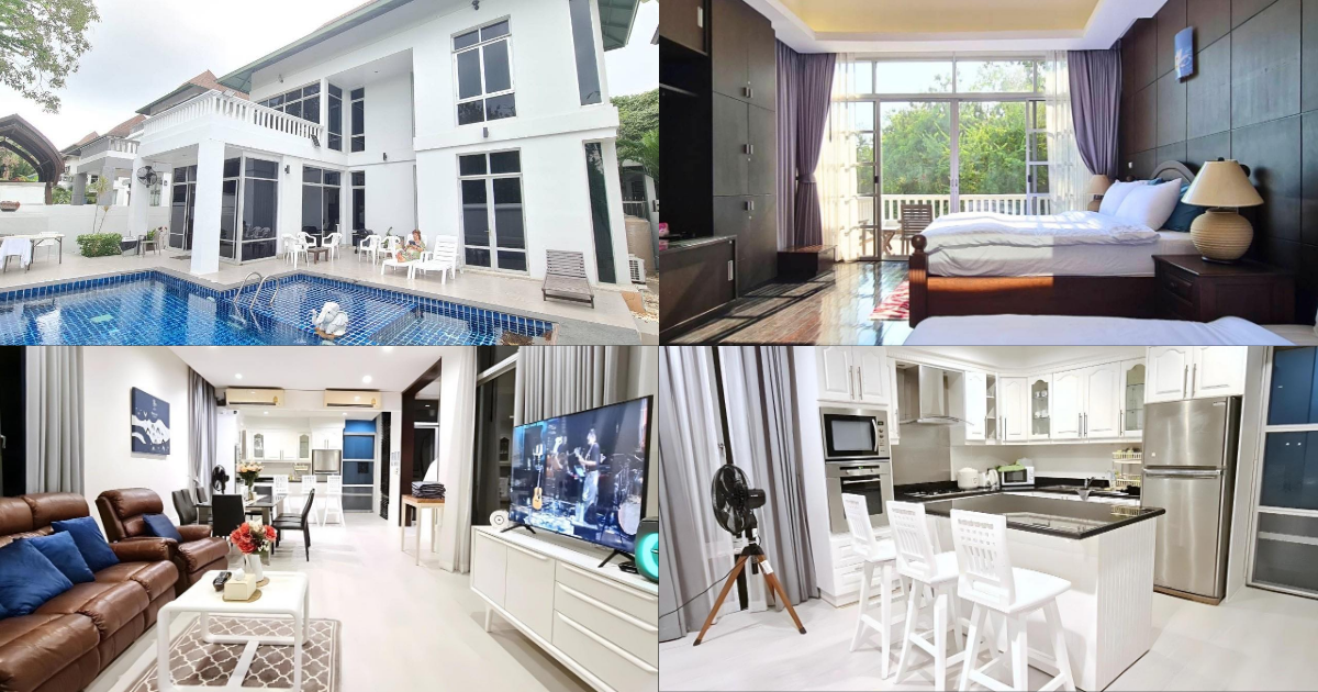 BM-Pool Villa Pattaya บ้านพัก พูลวิลล่า พัทยา ที่พักใกล้ทะเล หาดจอมเทียน