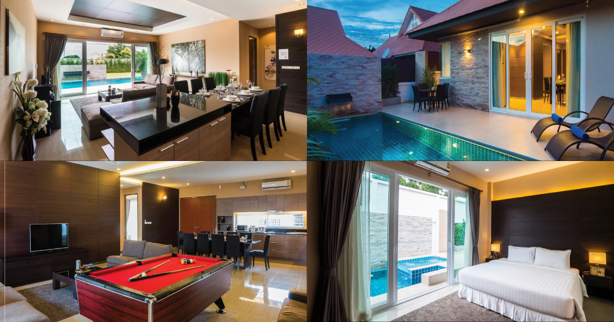 The Ville Jomtien Pool Villa (พัทยา)